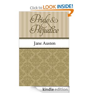 Kindle Gift Card Idea - Pride and Prejudice