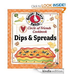 Amazon Kindle Gift Card Idea - Circle of Friends Cookbook - 25 Dip & Spread Recipes